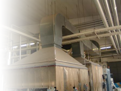 Industrial exhaust hoods